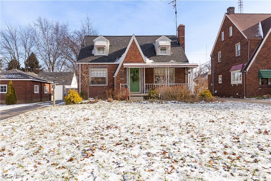 WELCOME HOME! This charming brick home blends classic character with a modern feel. Step inside to a spacious living room with a fireplace and a large window that lets in plenty of natural light. It’s an inviting space that works just as well for relaxing, as it does for entertaining. The home offers 4 well-sized bedrooms and 2 full bathrooms, providing plenty of room for family, guests, or a home office setup. The partially finished basement adds even more living space and includes a bar—perfect for entertaining friends and family or hosting game nights. This home truly shines year-round, starting with a welcoming front porch that’s perfect for relaxing. In the summer months, the backyard comes alive with a flourishing grapevine and raspberry bush, while the front yard features a butterfly and pollinator garden that adds color and charm. A breezeway from the garage to the back door provides a convenient, covered entry into the home. Don't miss out on the opportunity to own this adorable home! 
Recent updates provide peace of mind, including a new A/C and furnace (2024) and a new roof (2022). All kitchen appliances, along with the washer and dryer, will remain with the home, making this property truly move-in ready.
A beautiful home with space, charm, and thoughtful updates—perfect for making lasting memories.