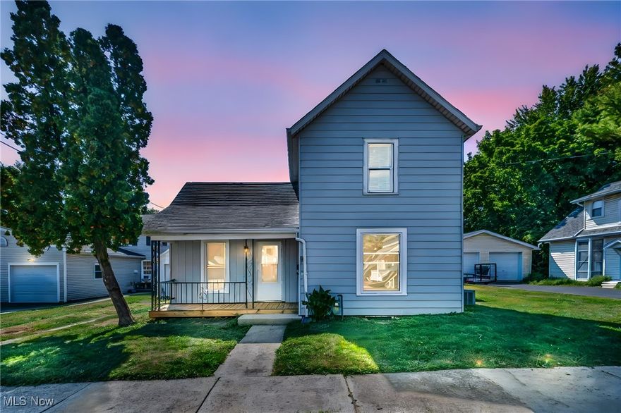 Great Shelby 2/1 Home w/ Detached 2-Car Garage on quiet street.  Newly renovated.  New Kitchen.  New appliances, including refrigerator, stove/oven, dishwasher, and garbage disposal.  Freshly Painted.  Partial basement.  Additional attic storage accessed through bedroom closet.  New water and gas lines in basement.  Come-n-see.  Pre Approval or POF required for showings and Buyer to verify details.