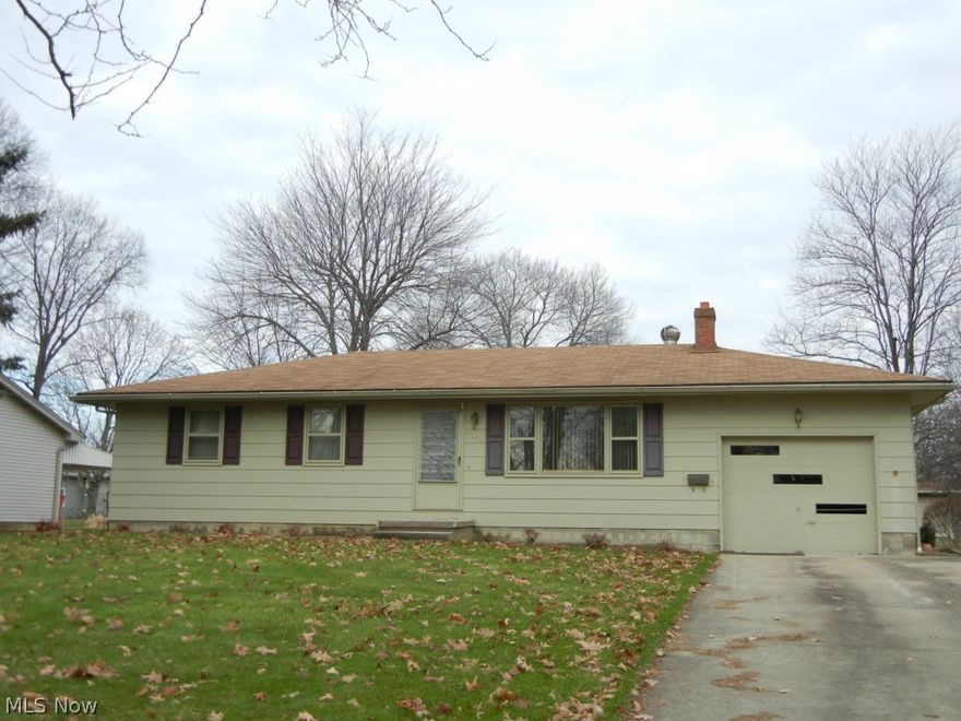 Great 3-4 bedroom, 2 bath ranch - just needs a little TLC!  Features large living room w/ cove ceilings and spacious kitchen w/ snack bar.  Finished basement includes family room, 4th bedroom and full bath w/ ceramic tile.  Screened in back porch off patio and new shed 2013.  Call today!