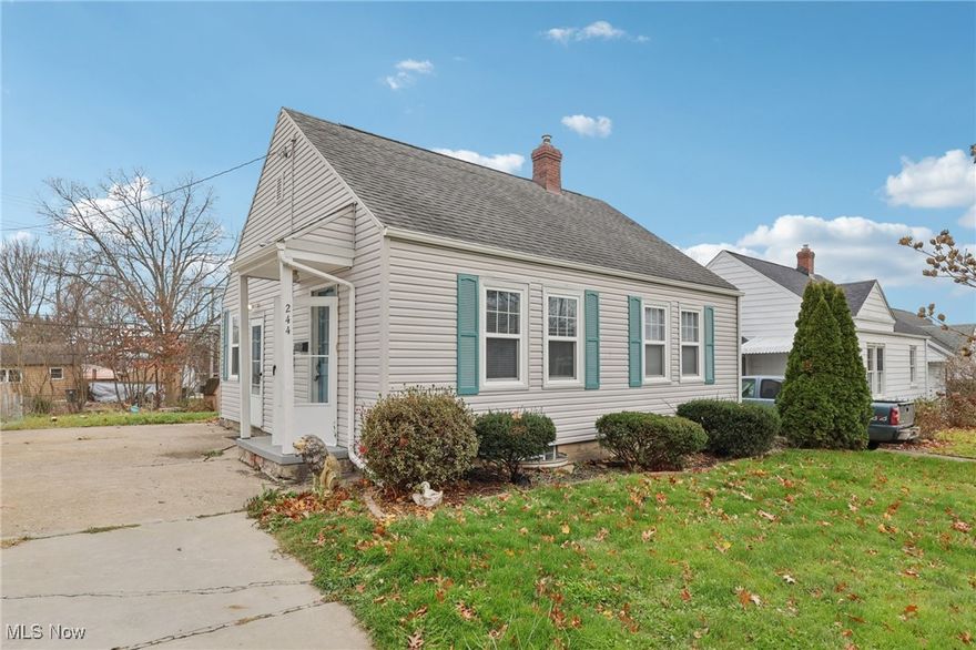 This updated 2-bedroom 1-bath ranch in Firestone Park is truly move-in ready with thoughtful updates throughout. The 1943 charm meets fresh renovations in a practical layout that includes a finished bonus space in the basement and a privacy fence along the driveway. Large windows brighten every room with natural light.

Sitting on a 0.1641-acre lot, the 707 sq ft interior offers two comfortable bedrooms, a full bath, and a lower-level bonus room that adds space for work, hobbies, or storage. The renovated interior feels clean and welcoming from the moment you step inside. The classic ranch layout keeps daily living easy, and the basement adds flexibility plus the laundry area. The partially fenced driveway provides extra privacy from the neighbor. Located in Firestone Park, you're close to local parks, neighborhood shops, and major Akron routes for simple commuting.
