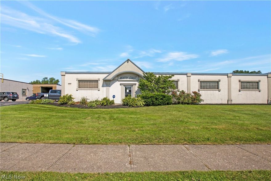 New A/C (2020).  New Roof (2021).  Two clean rooms - 20x30 class 7 and 20x30 class 8.  Two 14ft. doors dock height.  Six 8ft. doors dock height.  50 parking spots with a potential additional lot that was prepped with stone.  Ceiling height is 12 ft in 15,000 sq. ft. in the front of the building, the remainder of the building is 18ft. high.  Two 10-ton cranes.  Two mezzanine spaces for storage (one is 20x15 and the other is 20x20).  There is approx. 7,000 to 10,000 sq. ft. of office space.  There is one tenant that is under lease until 5/31/2031.  Tenant pays for water, sewer, gas, electric, telephone and other services used by the tenant. Landlord pays all taxes and insurance.  Be sure to click the link to view the virtual tour.