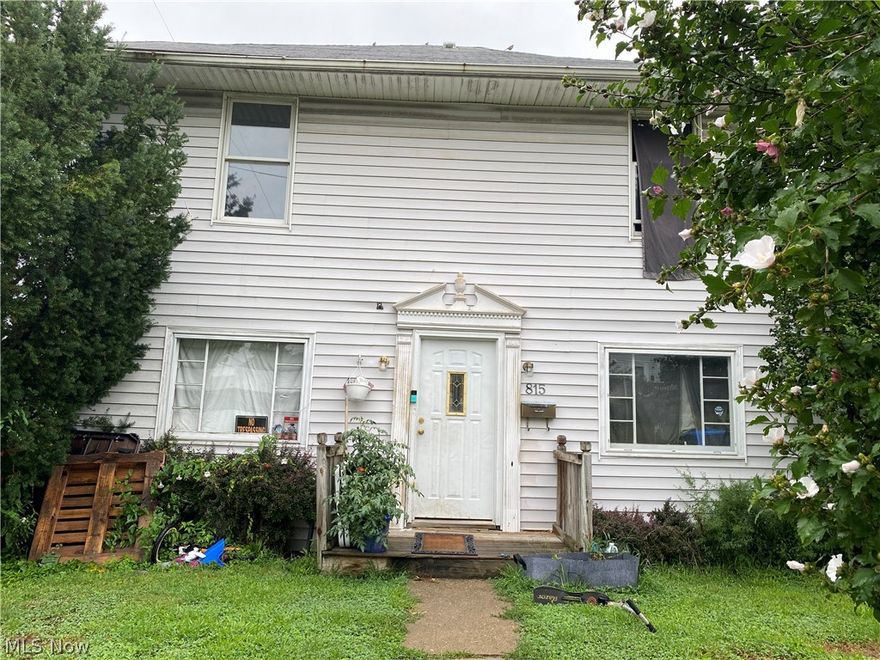 Lots of potential for this 3 bedroom rental in the middle of town, large fenced yard, detached garage, 2 tier deck and corner lot w/alley access. Some upgrades include newer furnace, new hot water heater, newer electric & some new windows.  Home has a long-term tenant and home is HUD approved.