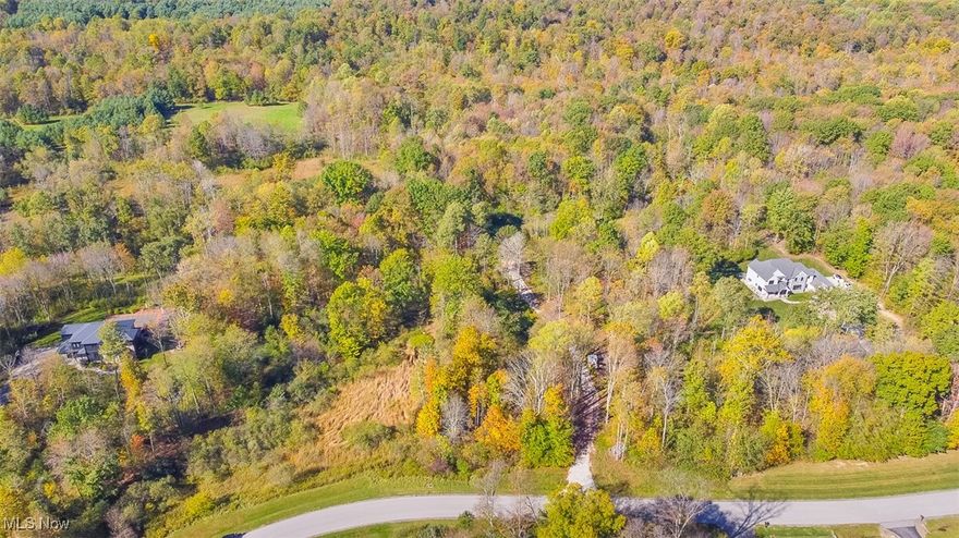 Welcome to Dream Estates in picturesque Novelty, Ohio. Nestled in the heart of Russell Township and served by the prestigious West Geauga Local School District, this nearly six-acre homesite presents a rare opportunity to design and build your private estate. Partner with your builder of choice to craft the custom home you've been dreaming of. Enveloped by trees and vibrant greenery, the property offers an exquisite park-like setting where luxury meets tranquility. Some initial site work has already been completed, including a cleared area and partial driveway entrance, with trees thoughtfully removed at the front to prepare for easy access and future construction. Enjoy the perfect blend of privacy, nature and convenience-within minutes of local amenities, parks, and the best of Geauga County living.