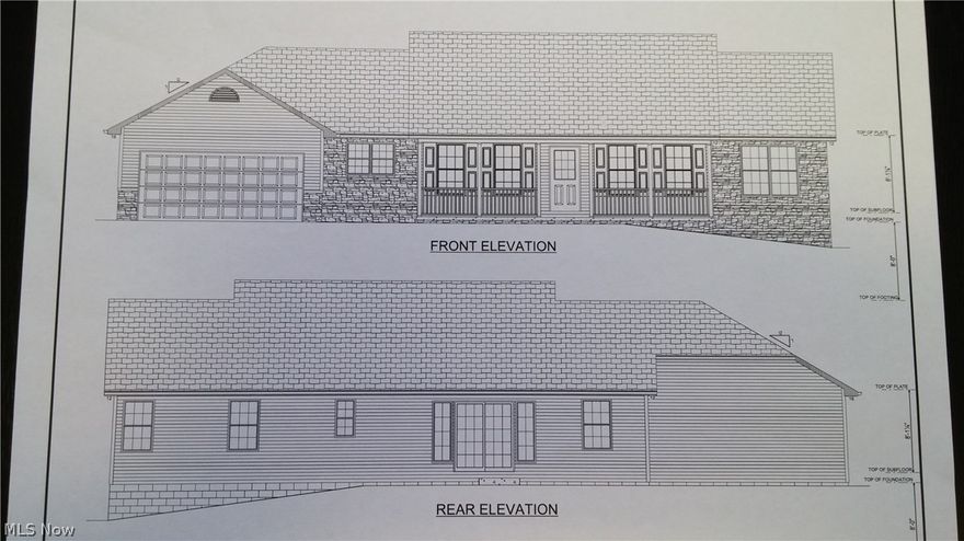Brand New Schlabach custom home. 3 bedrooms 2 baths full basement. Large master suite. First floor laundry. Ready Jan.1st.