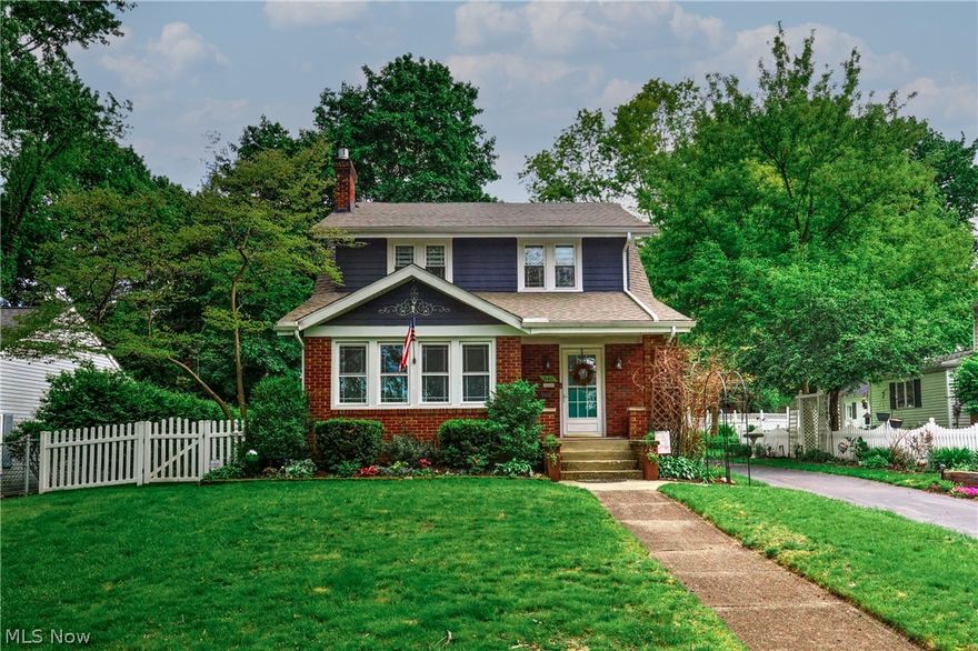 FEEL LIKE YOU ARE ACTUALLY INSIDE THIS HOME! WALKTHROUGH THE 3D VIRTUAL TOUR OF THIS PROPERTY BY CLICKING THE LINK! Welcome to this beautifully maintained 3-bedroom, 1.5-bath home full of charm, character, and modern updates throughout. From the moment you arrive, you’ll appreciate the inviting curb appeal, mature landscaping, and timeless exterior design. Step inside to discover stunning hardwood floors, rich original woodwork, elegant archways, and spacious living areas filled with natural light. The cozy living room features a fireplace flanked by built-in shelving, creating the perfect space to relax or entertain.

The updated kitchen offers granite countertops, stainless steel appliances, custom cabinetry, and plenty of workspace for cooking and gathering. A formal dining room with stylish lighting and classic details provides the perfect setting for holidays and family dinners. Upstairs, you’ll find all three bedrooms along with a beautifully updated full bathroom featuring a double vanity, heated towel rack, and an exhaust fan with built-in nightlight feature for added comfort and convenience.

Additional highlights include a full basement complete with a fruit cellar, offering excellent storage and functionality. Outside, enjoy the oversized vinyl deck and gazebo area overlooking the backyard — ideal for entertaining, summer cookouts, or relaxing evenings outdoors. The property also features a 2-car detached garage with an attached lean-to style shed, plus additional green space that provides plenty of room to enjoy the outdoors.

This home blends classic character with thoughtful updates and is ready for its next owner to move right in and enjoy.