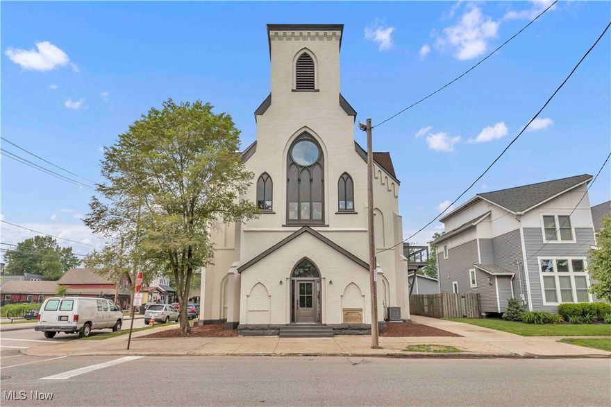 Stunning new construction townhouse in the heart of Ohio City! What was once a church has been converted into a luxury townhouse. This 2 bedroom, 2 and half bath unit boasts the original beams from the church with a modern feel. Each bedroom has a loft, perfect for an additional bed or home office.  The main living area has an open concept with family room, kitchen, walk in pantry and the half bath features a vanity made from one of the beams in the church. This unique yet cozy townhome is conveniently located close to all that Ohio City and Gordon Square has to offer and just minutes to I90. There are 3 units in total, Unit 2 is complete and ready for its new owner. Units 3 and 4 are under construction and the buyer will have the ability to choose some finishes.  Schedule your private tour today!