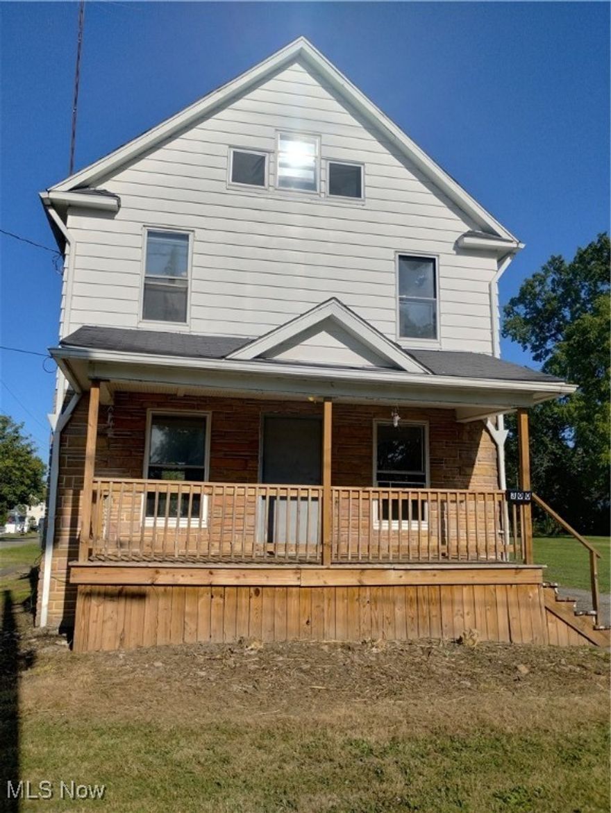 Wonderful home, GIGANTIC!! Completely renovated, will feel like a brand new home!! Three bedrooms all on second floor. Full bathroom on the upstairs with a half bath in the basement. Huge two car garage. Home sits on a corner lot with a wrap around driveway accessible from both streets. Will not last long! Section 8 accepted on this property. Certified pest free Property! Renter's Ins. required & free Credit building services for all our tenants. Easy & accurate rent paying services, 24 hour emergency repair line for all tenants. Locally managed with office, open Monday thru Friday, friendly & professional staff. Great working relationship with Government & Community services that help our Tenants. Section 8 welcome!