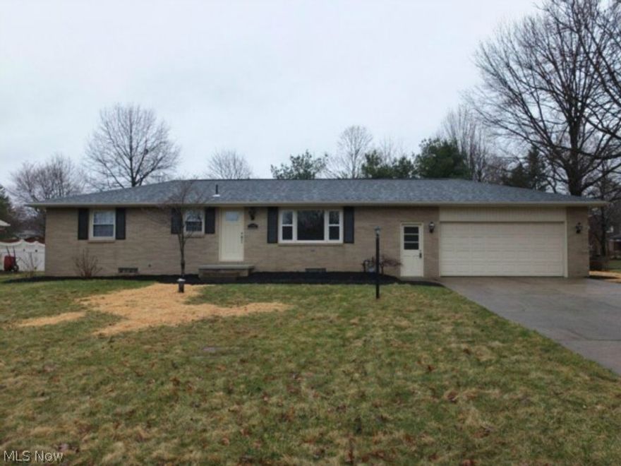 Remodeled 3-4 bedroom, 1.5 bath all brick ranch in Louisville! Large living room with new carpet. Beautifully updated kitchen with pantry, tile floor, tile backsplash and stainless steel dishwasher, oven, range and microwave. Dinette has new laminate flooring and slider to the deck. 3 bedrooms and updated full bath with counter height vanity, built-in linen closet and tile floor are on the main level. 1st floor laundry room and half bath with tile floor. Lots of extra space in the finished lower level including rec room and office, hobby room, exercise room or possible 4th bedroom with cedar closet. Basement also provides an unfinished area for storage. Oversized 2 car garage with enough room to store yard equipment too! Spacious deck is a great place to relax! Wonderful location in quiet Louisville neighborhood.