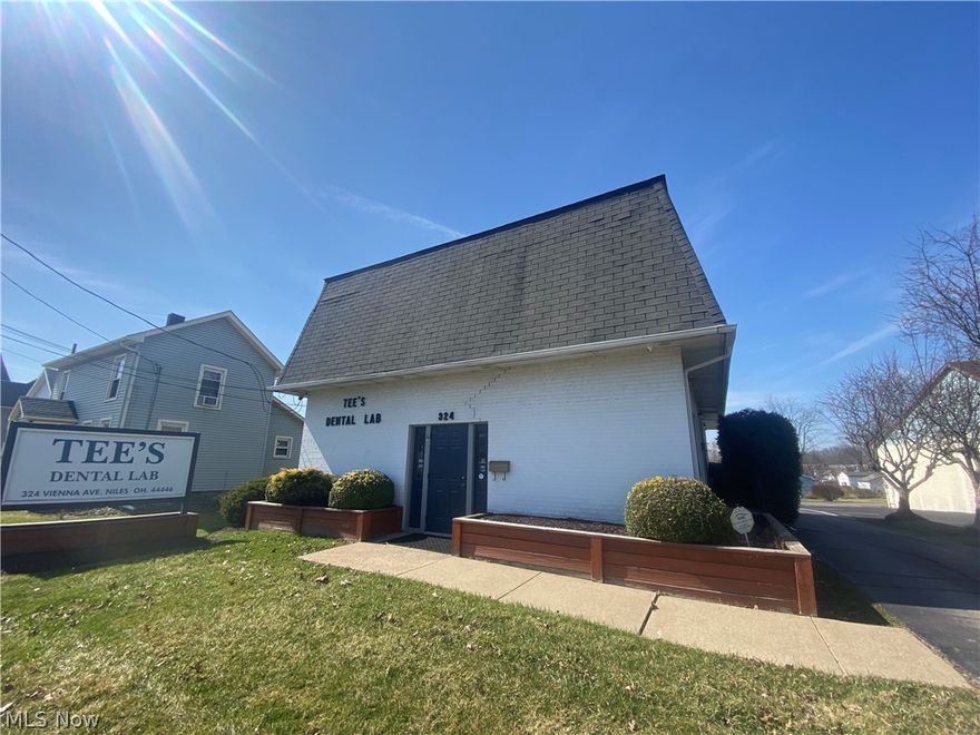 Call on this Commercial Property with over 2800 sq ft, office and 3 bedroom apartment. Many opportunities for this spacious building with an abundance of parking. Main floor features a large conference room, 3 separate private offices and spacious waiting room. Also a kitchenette and bath. All city utilities, security system.  Large basement for storage.  High Traffic location with many surrounding businesses.   Upper level apartment w/separate entrance includes a living room, large kitchen & bonus room, full bathroom.  Great opportunity to run a business and apartment rental.  Call for more details.