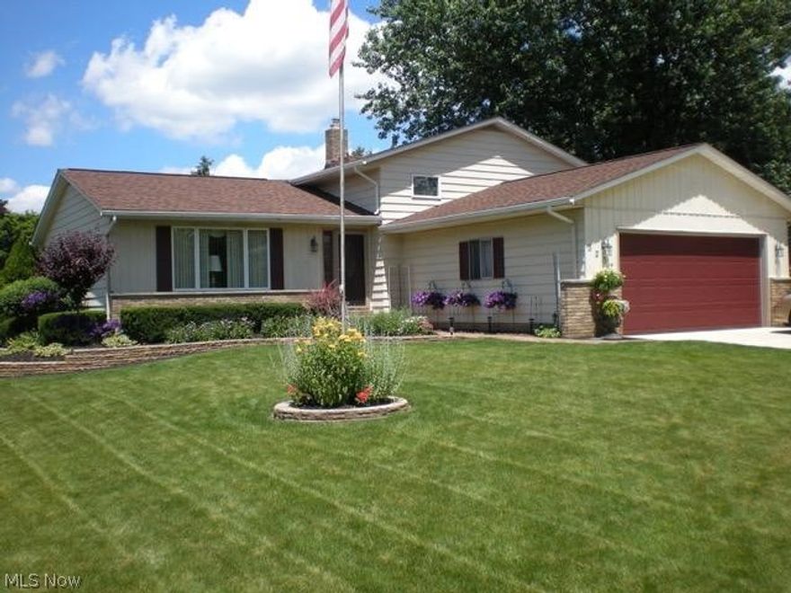 Beautiful four-bedroom split-level with a basement and 2 full bathrooms. Updates include hot water tank 2022, new furnace 2022, new whole-house humidifier 2021, roof with tear-off 2009, and 1997 Kitchen cabinet refacing. 1997 shed with concrete pad. The home has ample storage and is spacious. Three levels with a basement. All kitchen appliances stay including washer and dryer. Home Warranty. A great neighborhood with a pool and tennis courts. Easy access to I 71. Homeowners lovingly cared for this property.