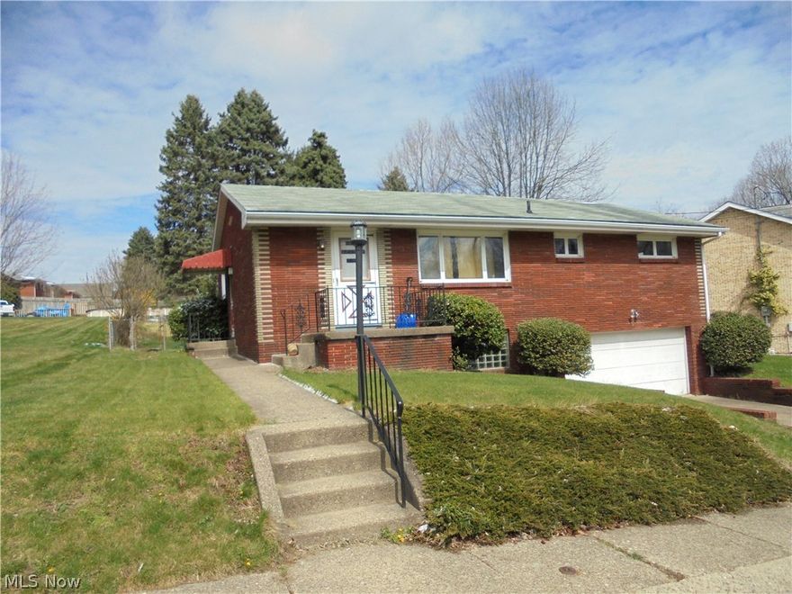 Location, Location. Come see this 3 bedroom brick ranch.  Equipped kitchen and hardwood floors, sliding door off kitchen to fenced in yard. Close to Rt 22 and shopping.