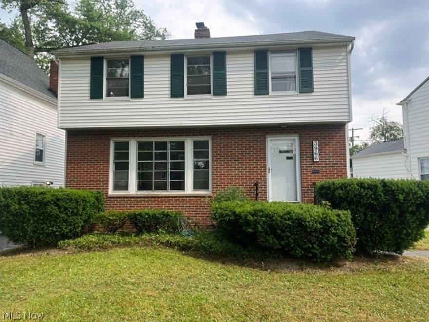 Have you been wanting to find a home and make it yours with finishing touches and personal style?  Have you been looking for that perfect location or community? Don’t miss the opportunity to have both with this three bedroom, one and a half bathroom Colonial style home!  Enjoy the spacious layout with a front living room that features a large picture window, fireplace and hardwood floors under the carpet.  The natural breeze will flow right through to the formal dining room which opens up to the bonus office/family room with built-in bookcases.  The half bath is conveniently located in the hallway leading to the basement. The kitchen provides a wonderful space and room for extra seating in the breakfast nook or coffee area.  All appliances stay with the property.  Upstairs you will find three nicely sized bedrooms with hardwood floors and the full bathroom.  The largest bedroom also provides room for your storage needs in the two closets. The charm awaits with built-in bookshelves in the third bedroom. The lower level houses the laundry room with additional living space in the recreation room with knotty pine paneled walls and a wet bar.  The two car detached garage is plenty big enough for parking and yard equipment storage.  This home has been priced to sell so schedule your showing today!