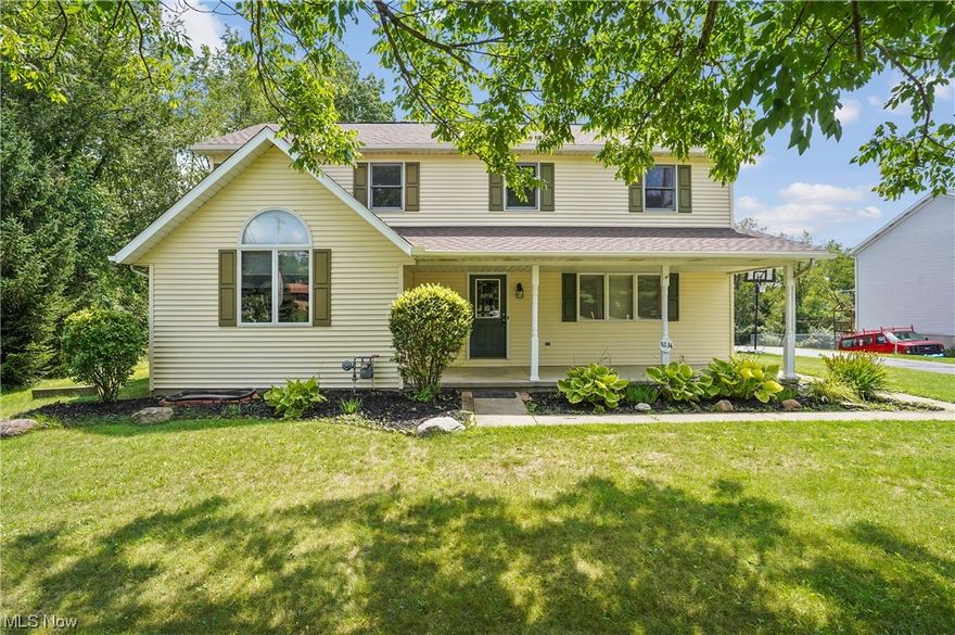 Welcome home to this lovely Jackson Township Colonial situated on a 1/2 acre lot in a great location within close proximity to schools and park. Welcoming front porch with room for rockers! Formal living room and large dining area in the eat in kitchen with bay window and breakfast bar. First floor master suite plus a first floor den with vaulted ceiling and closet which could be a second 1st floor bedroom if needed. The second floor has 5 additional bedrooms and two full baths. New carpet and fresh paint throughout.  Partially finished full basement and a three car garage. Home warranty included. Call today!