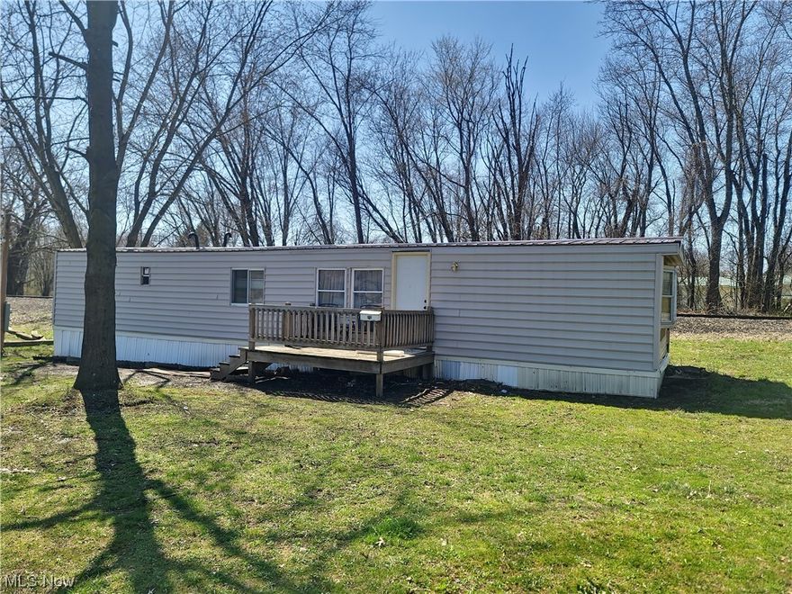 In town living! the 2 bed 1 bath home sits on a flat piece of property at the end of a road and has been newly updated. New siding, flooring including subfloors, kitchen, bathroom, and more. It would make a great starter home or home for someone needing one floor living.