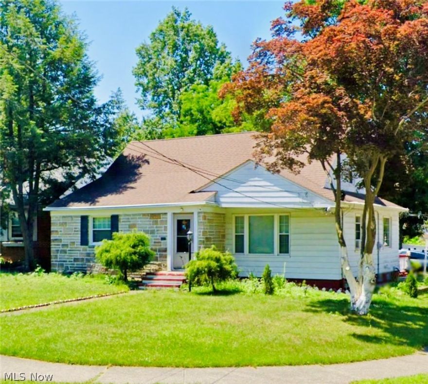 Location, Location, Location! As you enter this home, you are greeted by the sunny living room with nice fireplace and beautiful hardwood flooring. This hardwood flows throughout the home! A great eat-in kitchen is also open to the formal dining room. The kitchen has updated maple cabinetry, stainless steel appliances, and ample counter space. Located on the first floor is the oversized master bedroom with huge extra storage. Updates include the furnace, roof with complete tear off, windows, electrical box and glass block windows in the lower level. Big finished recreation room with fireplace in the lower level to extend your living area! Nice, big side yard, brick patio, and partial fencing. A big two-car garage leads into the breezeway/mudroom for added convenience. Located close to schools, shopping, and everything else!