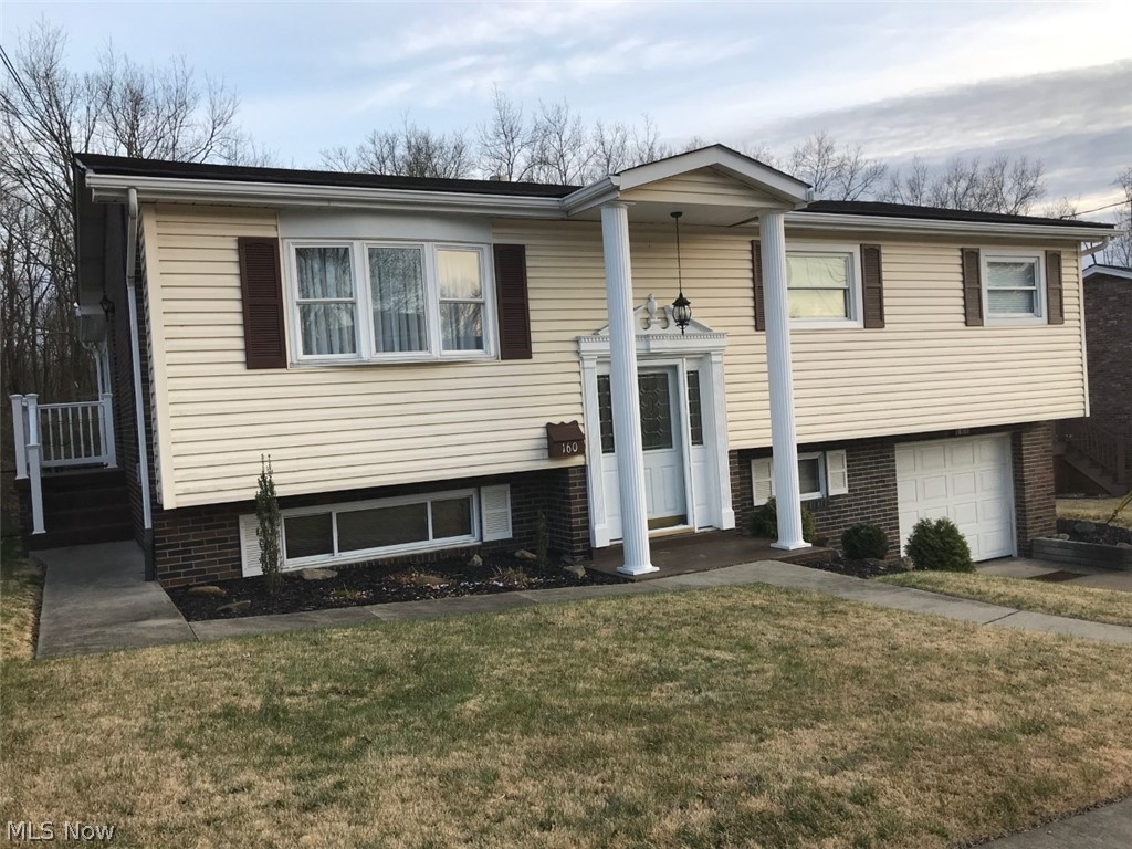 Marland Hts-well maintained 3 BR/1.5 Bath Move In Ready Split Entry home w/fenced yard. Home features fully equipped kitchen/dining area w/sliding doors in kitchen that open to 4 seasons rm then onto the rear deck. Kitchen features newer cabinets w/granite counters. Lower level includes rec rm/bar, 1/2 bath, office space, storage closets, equipped laundry. Some freshly painted rms. Back yard offers privacy & storage bldg w/electric. Make this your Home Sweet Home!!