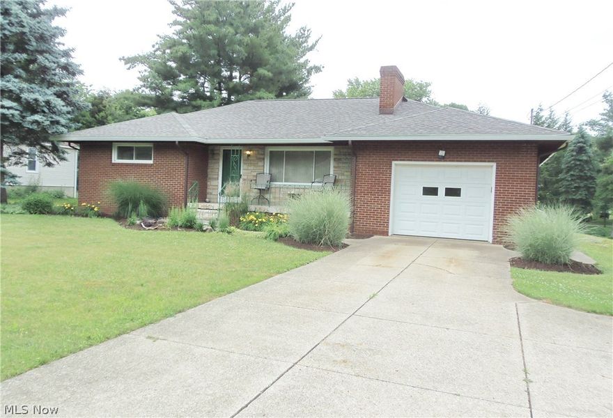 Bring on the Big Bad Wolf !  Solid well built All Brick Ranch On over 3/4 Acre flat lot.  Attached Garage. All the big ticket items have beeen taken care of for you. New 35 year roof instaled 2018 ! New septic with areation system 2014 ! Well just 10 years old ! hot water tank 2012, Hard wood under carpet. 
 Two  Fireplaces. New dish washer 2018. Room off kitchen could make a nice guest suite (3rd Bedroom.)