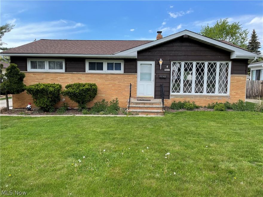 Welcome to this inviting 3 bedroom ranch with an updated kitchen and bathroom.  Newer driveway, roof, windows, furnace and hot water tank.  Updated kitchen with granite counter tops.  Updated main bath with ceramic tile and granite.  Half bath also updated.  Another bathroom in the basement with a shower.  Detached two car garage.  Finished basement.  Enjoy relaxing in the backyard with family and friends.  Convenient to shopping, dining, local parks and the highway.  Call agent for a private showing.