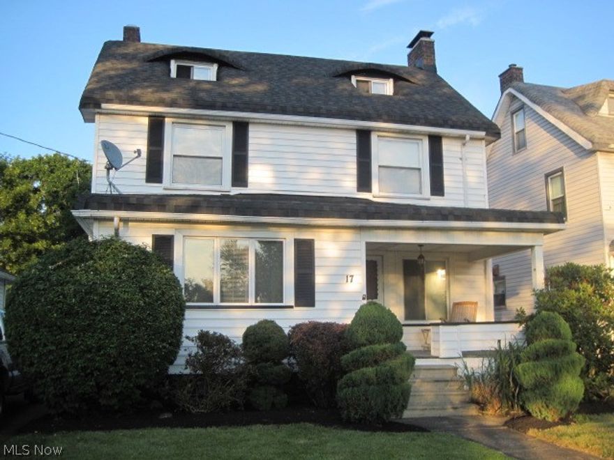 This Large updated 5 bedroom family home will sell fast. New roof in 2011. Enjoy your private partially fenced in back yard with a patio. Updated kitchen with stainless steel appliances including new dishwasher 2016, new double wall oven 2017, refrigerator, and microwave. Large open formal Dining room with crown molding. Living room has built in bookshelves and a cozy gas fireplace. Updated full  bathroom on the first floor. Second floor offers 3 bedrooms with large closets and another full bathroom with jacuzzi tub. Third floor offers 2 more bedrooms. Basement has glass block windows, new hot water tank in 2005. Also washer and dryer stay. All this with a home warranty ! Call for your private showing today.