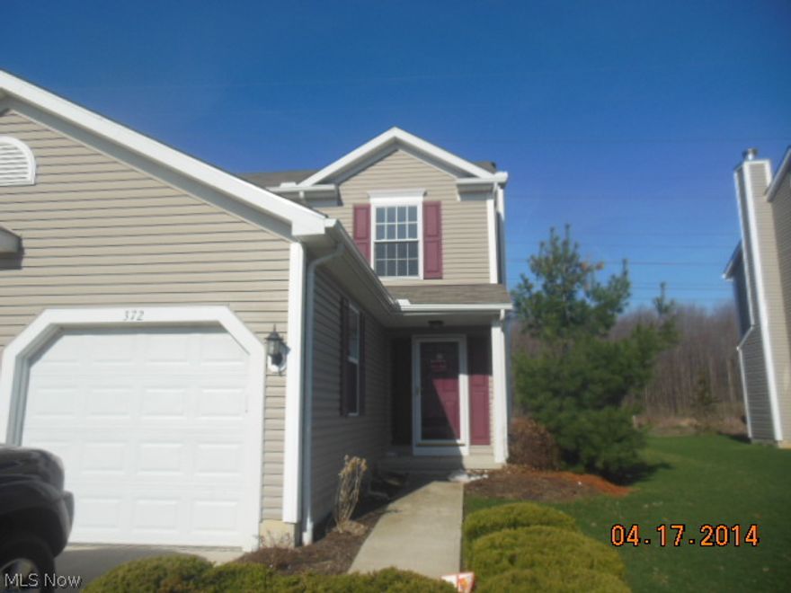 HomePath property!  Purchase this property for as little as 5% down. Beautiful townhome with serene wooded backdrop right off your patio! Oak kitchen cabinets and neutral door with vinyl flooring add some ambiance to the spacious countertops and ample sized cabinets. New carpeting, fresh paint. Some appliances. Unfinished basement for plenty of storage and attached garage for convenience. Half bath on first floor and large full bath upstairs. Ample sized bedrooms with closet space. Nearby local amenities and highway access within 2-3 miles. This property is eligible for HomePath Renovation Mortgage.  Please see website for information.  Buyer responsible for own due diligence, inquiry and verification of all property information, dues, restrictions, bilaws, condition, square footage and parcel data. Broker is not liable or responsible to verify any information as all data in MLS is reflective of public records. Buyers recommended to investigate all data.