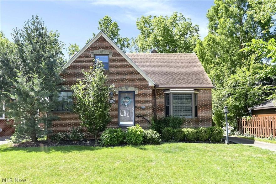 3bed 2bath 1car IMMACULATE and PRISTINE All Brick Cape Cod located in the heart of Fairview Park. Well maintained property is available for the next owner to call home. Built in 1949 with custom updates throughout. Kitchen features soft close cabinet doors and extra storage space to the ceiling. Comfortable living room with a bay window. Please notice the home office potential in the partially finished basement.  Enjoy privacy and elegance in the main bedroom with an attached full bath occupying the entire 2nd floor complete with a sitting area, closet and featuring an additional heating and cooling apparatus.   Polished original hardwood throughout the living room and 1st floor bedrooms. Seller installed new water heater in 2023.  Enjoy the spacious backyard on the concrete patio next to the 1 car garage. (some photos are staged virtually)