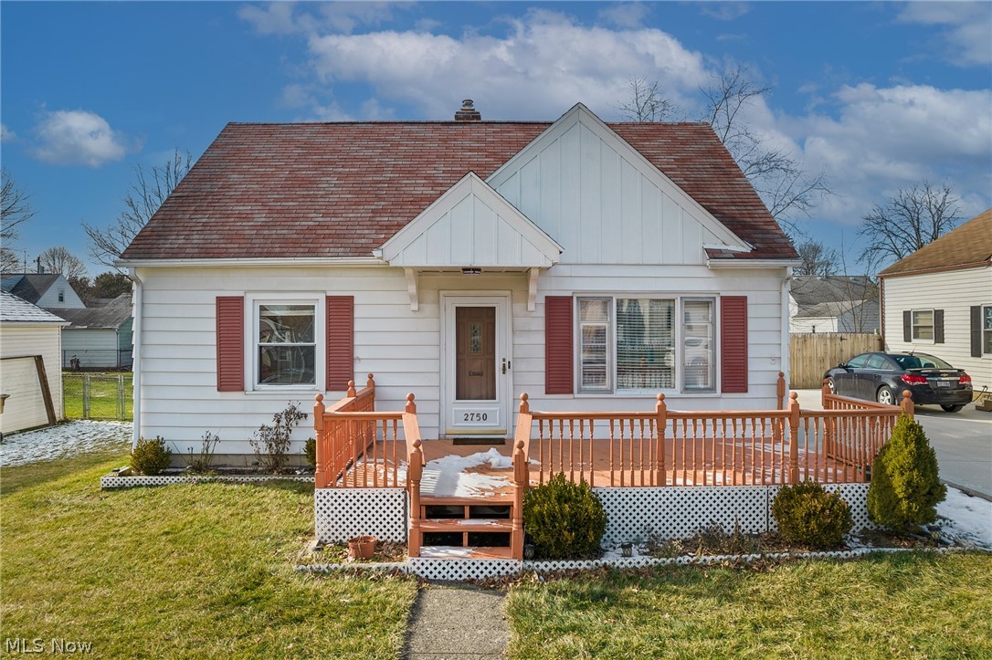 Welcome to this charming cape cod in desirable Cuyahoga Falls! Walk into this home to an amply spaced living room, and three good size bedrooms. The basement is bright and cheery and also has a lot of storage. This home has been updated throughout. The bathrooms were remodeled in 2020. The driveway was repoured in 2022 and a new fence was put in. New water heater in 2021. This home has a two-and-a-half car garage which is hard to find in the Falls! You are close to shopping, the ice rink, and so many fantastic restaurants.