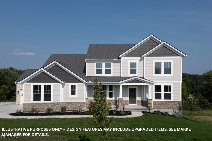 To be built – The Brennan by Elevate by Drees Homes on Sunrise Oval in Brunswick
Hills. Nestled on a private cul-de-sac, this rare homesite offers the serenity of a
tucked-away retreat with the convenience of nearby shopping, dining, parks, and
freeway access. The Brennan blends style and function at every turn. A welcoming
foyer opens to a versatile home office, while the signature Drees Living Triangle—an
expansive family room, gourmet kitchen, and dining area—creates a light-filled
space designed for connection and ease.The first-floor primary suite serves as a
private haven with a spa-inspired bath and generous walk-in closet. A secondary
first-floor bedroom with adjacent bath adds both comfort and flexibility—perfect for
hosting guests or creating a private retreat. Step outside to the covered outdoor
living area overlooking the secluded, tree-lined yard. Morning coffee, quiet evenings,
or weekend gatherings—this is where possibilities unfold. Upstairs, two bedrooms
and a loft offer additional space for relaxation, study, or creative pursuits. This home
also features a 3-car side entry garage and walk-out lower level. You still have the
opportunity to personalize with options such as adding an additional bedroom and
bath to the 2 nd floor, finishing of the lower level with a rec room and media area. The
home offers custom design and modern comfort in a setting that feels worlds away.
Contact the listing agent today for an introduction to the builder and to schedule
your personal pricing appointment.