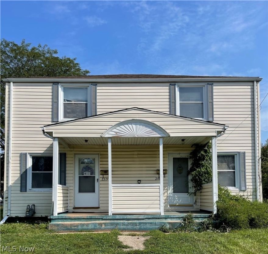 Investors and Owner Occupied alike have a chance to take advantage of this duplex. One side has been completely renovated and rented, while the next unit is waiting for someone to complete the process. All material is in the home ready to be installed, including new furnace and a/c unit. The finished side updates include, renovated kitchen, new bath, central air, new front and rear doors, new electrical, new plumbing including sewer stack. Hard wood floors in both units. Home was waterproofed before current owner. Huge back yard and a sizeable garage. Appliances in vacant side transfer with the home but the occupied unit appliances stay/go with tenant.
Bring your finishing touches and remodel the vacant side and make extra income or make a new cozy home all your own.