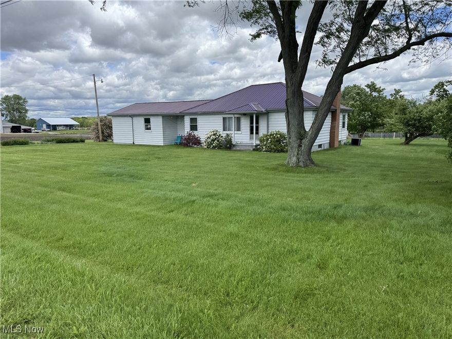 In a great location, between Apple Creek and Wooster OH. Selling an affordable ranch home on a 1-acre lot in a good location and setting. The home has a kitchen, furnished with appliances, dining area, living room, 3 bedrooms and a full bath. There is a full unfinished basement. Has an attached 2-car garage as well as an older 18’x25’ detached garage. Utilities include fuel oil forced air heat. An excellent water well & septic is on the property. Home has had a new roof and windows 8-10 years ago. This property also has some mature trees and plenty of open space. Room for additional buildings, if needed. If you are looking for affordable home in a good area, don’t miss this one!