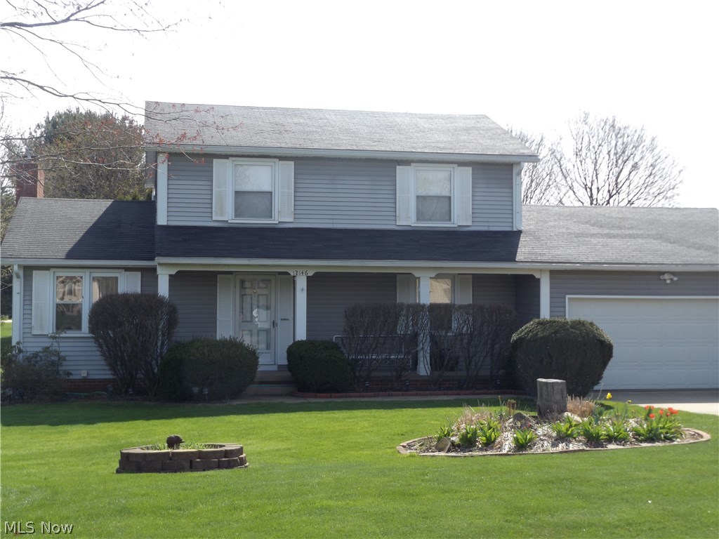 Enjoy the outdoors around this one that hosts beautiful flowers and creative landscaping. A cement pad, hot tub, and above ground pool. A walkway to the spacious and shaded back yard and shed. and plenty of sun and shade. Furnace and A/C 2001. Water heater 2017. Fireplace in great room. Patio slider off the eat in kitchen. Lots of storage space and potential in this one.