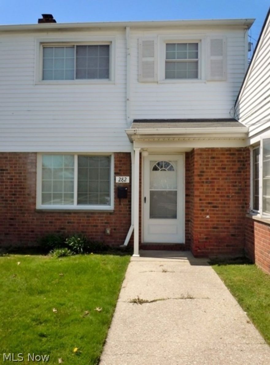 Fully renovated Benton Village Townhouse with 1 car garage! The property updates are from top to bottom including but not limited to new windows, HVAC and electrical wiring! Open concept kitchen complete with all appliances. Centrally located close to many city amenities such as Downtown Euclid with restaurants, theater, shopping, parks, public transportation, Sims Park, Lake Erie and more! Easy freeway access with Downtown Cleveland and University Circle just minutes away. An absolute Must See...Call today to schedule your private tour!