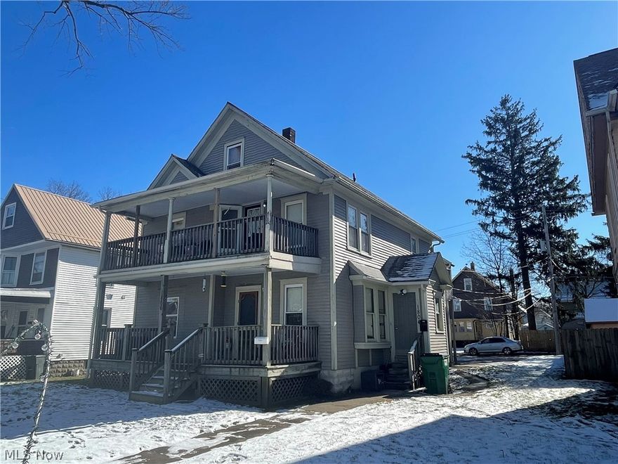 INVESTORS - Take a look at this Investment Opportunity - Occupied DUPLEX with strong rental history. Up/Down Duplex consists of Unit One a 4 bedroom rented at 800 monthly.  Unit Two is a 2 bedroom and rented at 700 monthly. Total rents are 1500 monthly.  Tenants pay all utilities.  Seller requires proof of funds before setting up showings. Seller has other multi-family properties for sale and would consider a package deal.