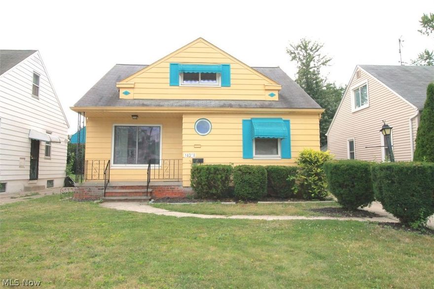 Over 1200 square feet in this beautiful three bedroom, two full bath Cape Cod Home! Freshly painted, with newer carpet (2017) and hardwood underneath the carpet. Nice, bright eat in kitchen with storage cabinets for your convenience. All ceiling fans have been updated throughout the home, as well as newer vinyl windows.  Nicely fenced in back yard, plus a one and a half car garage which leaves you extra room for storage.  This home comes complete with air conditioning and  updated two full baths, finished basement, stainless steel stove and dishwasher, newer hot water tank in 2015; Carrier furnace, updated electrical panel along with glass block windows.  The second floor bedroom is huge and leaves you with so many options for its use. Your family room which is located on the lower level of the home allows for great entertaining or relaxing with the family.  All this can be yours, just move right in and enjoy.