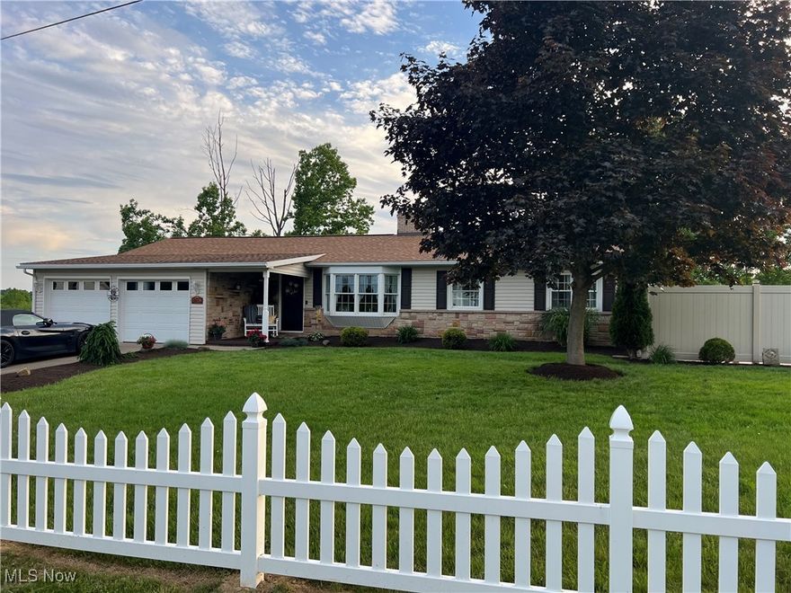 8.5 ACRES, Ranch/finished LL, , pool, guest house, pond, cabin and minerals transfer!!  This property has it all.  This beautifully maintained property is perfect inside and out.  Ranch has 4 bd, 2 full baths.  The fully equipped kitchen includes upgraded appliances, quartz counters, island and miles of counter space.  An open concept kitchen 
has a large dining room adjoining to accommodate family & friends.  A spacious living room/laminate flooring/very nice bay window and cosmetic fireplace round out the perfect space to relax.  There are 3 bds on the first floor.  Master suite has a view and access directly to the inviting inground pool.  LL living includes a family room/cosmetic fireplace, bedroom with ample closet storage, large full bath along with a laundry area.  The basement has fantastic, sturdy built in storage.  The inground pool, stamped patio, fireplace area adjoins to a fully furnished GUEST HOUSE.  Guest house offers a lg living space, bar, bedroom with extra large closet storage.  The kitchen is fully equipped with upgraded appliances, laminate flooring, eat-in area and ample counter space.  There is a lg bathroom, laundry room.   A side door overlooks the pool area.  The guest house would make a perfect Airbnb, mother/father-in law suite, home business/office or simply a rental.  The guest house has 4 c garage, mezzanine area, basketball court, workshop area.  There is also a full walk out basement with compressor -feed lines that stay.  The large deck, relaxing view, pond and cabin bring this property all together.  Well maintained paths allow you to enjoy hunting or hiking with ease.  Manicured lawn, view, well maintained property makes this a great place to call home.  Schedule your viewing today.  Too much to list.