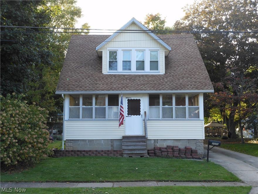This home has many updates and just needs your finishing touches. The living room extends the entire width of the house and could incorporate a dining room table.  The kitchen is spacious and has a lot of cabinets and counter top space. It also includes an area for an eat-in kitchen. sets on a deep lot that is partially fenced. The front porch has been enclosed and can be used as a sun room, computer room, reading room, etc. There is a 2 car garage, a partially fenced yard, sun deck and a full basement.  Approximate dates of the Updates are as follows: 2012 - Furnace, Central Air, Duct cleaning, Hot Water Tank, Bathroom vanity and Bathroom tub.  a2009 - Roof shingles including the replacement of some boards, Spouting and upstairs windows.