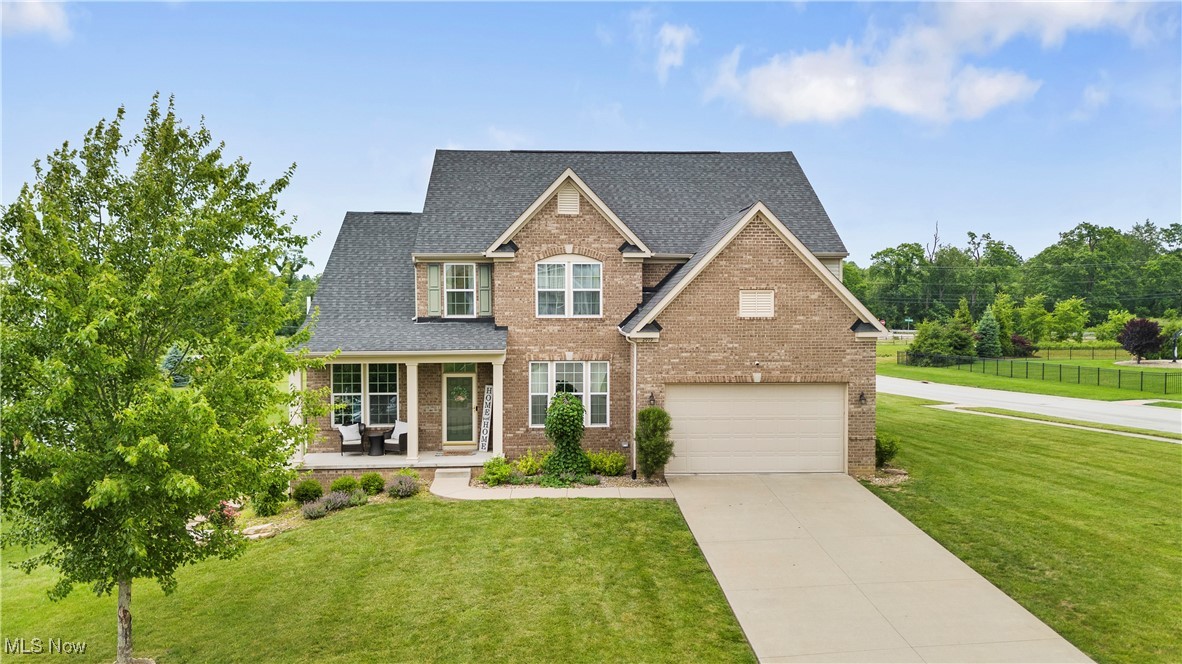 Don't miss this spacious colonial located in Plain Township and Plain Local School District. This is a 4-bedroom, 3.5-bath home offers the space, comfort, and flexibility you've been looking for. Step outside to a fully fenced backyard featuring a low-maintenance composite deck ideal for summer cookouts and evening gatherings. Plus, enjoy access to a neighborhood clubhouse and community pool, just in time for peak summer fun! Inside, you'll love the open floor plan, highlighted by a finished lower-level rec room that's perfect for movie nights, game days, or a custom hangout space. The 3-car tandem garage provides room for vehicles, hobbies, or extra storage whatever fits your lifestyle. Move right in and add your personal touches. This home offers a unique combination of space, location, and potential. Schedule your showing today!