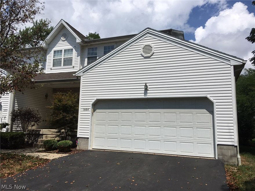 This is a Beautiful and well maintained 2 bedroom townhome condo located in the Grandshire Development. This amazing end-unit is adjacent to Reserve Run Golf Course and boasts a private deck and two-car attached garage. The main floor has an open concept plan with a modern great room, dining area, kitchen, updated half bath & laundry. There is also a double closet for your coats and a large pantry! Off the great room are doors leading to the freshly kept deck and back yard view.  Two enormous bedrooms with great closets and vaulted ceilings are located upstairs along with a full bathroom with oversized tub & some new updates. The owners finished basement adding a large family room with its own half bath and lots of storage space. Ability to add a shower is there as well if you prefer a second full bath instead. The entire condo has been updated throughout including high grade carpet and padding, paint, lighting fixtures, and bathroom fixtures. All kitchen appliances will stay. New roof replaced 2015. Central Air. New Sump Pump 2010. TV Wall mounts can stay if you prefer. The development has an excellent association with a healthy reserve fund. Clubhouse with an inground pool for your enjoyment.  With convenient access to I- 680, Ohio Turnpike, shopping and restaurants, this condo has everything you need to feel right at home. Boardman Schools, Poland Mailing, and Beaver Township. Call to set up an appointment!