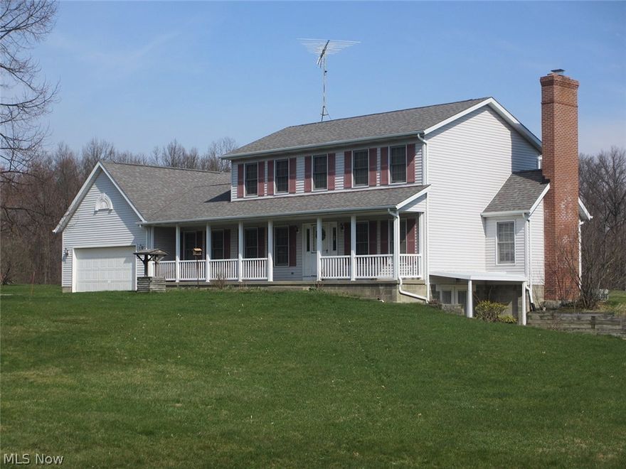 Owner is downsizing, Absolute Auction, all sells to the highest bidders on location on SATURDAY – MAY 7TH, 2016 – 11:00 AM, REAL ESTATE SELLS AT 12:00 NOON - Beautiful home situated on 11.12 acres. Main level having nice open oak kitchen w/eating bar, pantry, dining area w/sliding doors leading to enclosed three seasons patio, half bath, laundry room w/ rear entrance, living room w/ brick wood burning fireplace and oak built ins, formal dining room, bedroom, and additional office. Second level has master bedroom with full master bath, walk in closet, and two additional bedrooms with additional full bath. Full open basement with walk out, gas furnace, central air, Centurion whole house generator, and 200 amp elec. breakers. Home has two car attached garage, shingles replaced approx. 6 years ago, large front porch, well and septic. Shop building is approx. 40’x50’ with three overhead doors and lean to, additional 16’x16 garage, nice pond with small lakeside cabin. Home was built in 1991