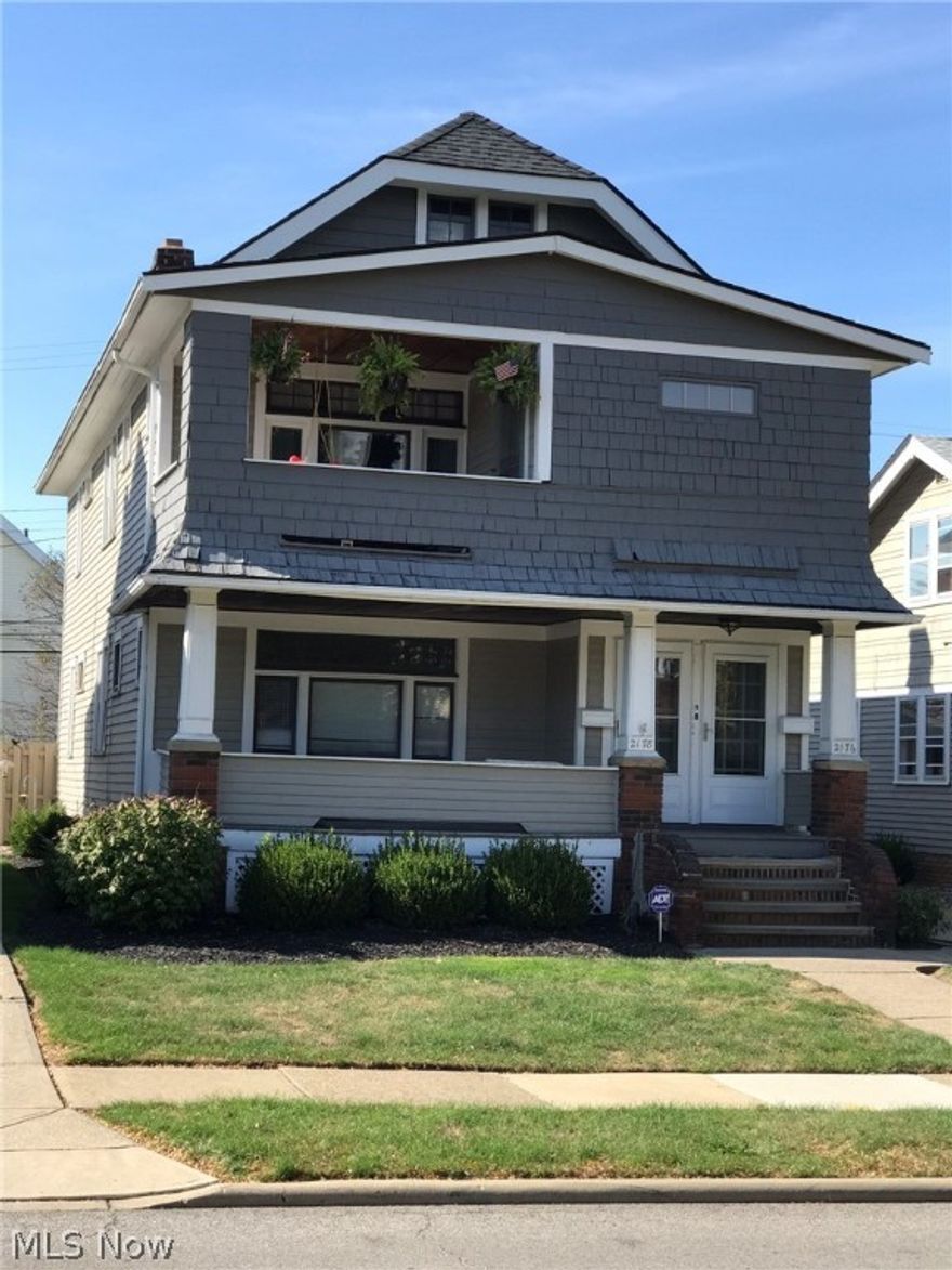 Beautiful updated second floor unit of a double.  Open kitchen to dining and living areas.  Extra office space that leads to a lovely porch for outdoor living.  All appliances included.  Available now.