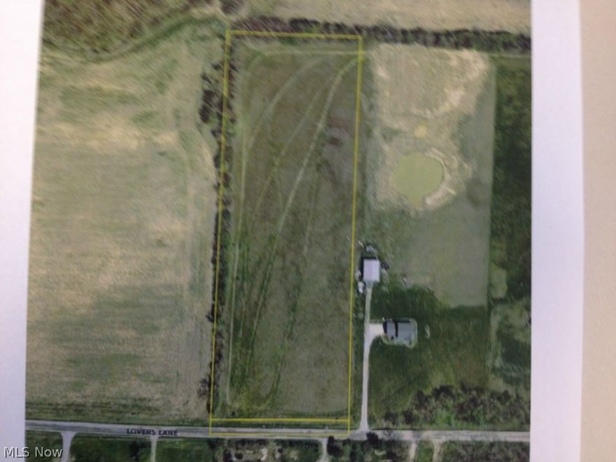 Enjoy Lovers Lane in rural Spencer. RLCWA (city water) is available with tap fee. End lot with lots of frontage for privacy.