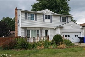 4 bedroom Colonial with 1 1/2 baths. Dining room, 2 car attached garage, front and rear deck. Near Schools, Rec. Center, Shopping and Highways.