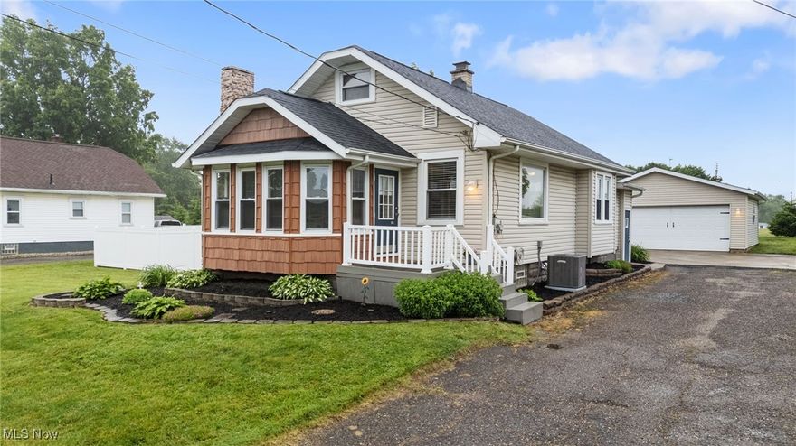 Welcome to your dream retreat! Nestled on two spacious parcels in the Louisville School District, this charming ranch/bungalow-style home offers a perfect blend of comfort, style, and year-round enjoyment. Step into the inviting open-concept living space, where the beautifully updated kitchen flows seamlessly into the living room—ideal for entertaining or relaxing in style. Enjoy modern finishes, elegant flooring, and warm, tasteful colors that make this home truly move-in ready. The main level features two generously sized bedrooms and a full bath, while easy attic access reveals a potential second-story living space just waiting for your personal touch. The sunlit foyer welcomes guests with abundant windows, ample coat storage, and a cozy fireplace—perfect for quiet mornings or evening chats. Head to the finished lower level where you'll find a third bedroom, second full bath, and a spacious recreation room, along with plenty of closet and storage space to keep things tidy. The convenient walk-out laundry room adds both function and peace of mind. Outside, enjoy endless summer fun on the back deck overlooking the sparkling pool—your very own backyard oasis! The oversized 2-car garage provides even more room for tools, toys, and hobbies. This home is truly a gem, offering comfort, charm, and recreation in one beautiful package. New roof 2023. A/C 2024. Fence 2022. Don’t miss out—schedule your private showing today and make this paradise your own!