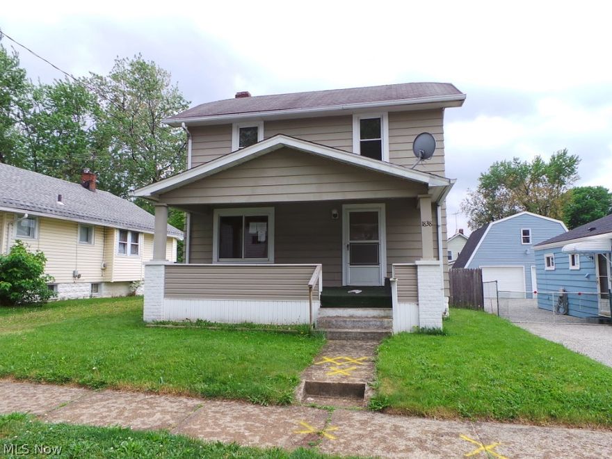 Fantastic Colonial! A 24x24 Garage. Nice Patio Off Kitchen For Entertaining. Full Basement. Close To Shopping And Parks.  Property is HUD owned and sold AS IS.