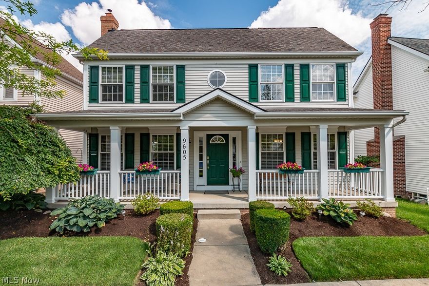 A spacious, freshly updated colonial bursting with character and charm awaits you in the highly desired Mill Creek Community. With 2,122 square ft. of living space, this light-filled home with a calming color scheme is well laid out for entertaining and function. Three very graciously sized bedrooms, including an owner’s suite with a walk-in closet. Newer stainless appliances, Maple cabinets with under counter lighting, and the open floor plan create the ideal kitchen. A large 2 car garage, main floor laundry room and numerous closets, a beautifully landscaped yard with a deck for outdoor entertaining, and irrigation system make this home an absolute gem. Updates include: Smart Thermostat, Luxury Laminate Floors, Pellet Stove with adjustable thermostat, Tankless hot water heater, Updated kitchen island, Wired for surround sound and alarm system. Highly desirable location in Mill Creek. The community features a private pool with lifeguard service, a clubhouse, access to Metropark trails