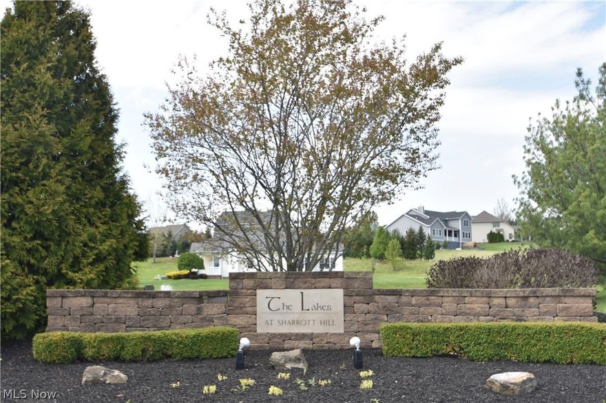 The Lakes at Sharrott Hill featuring fee simple deeded lots are now available!  Build to suit and South Range Schools district!  2 and 3 bedroom villa styles to choose from.  Just minutes to grocery shopping, dining, turnpike and hospitals.