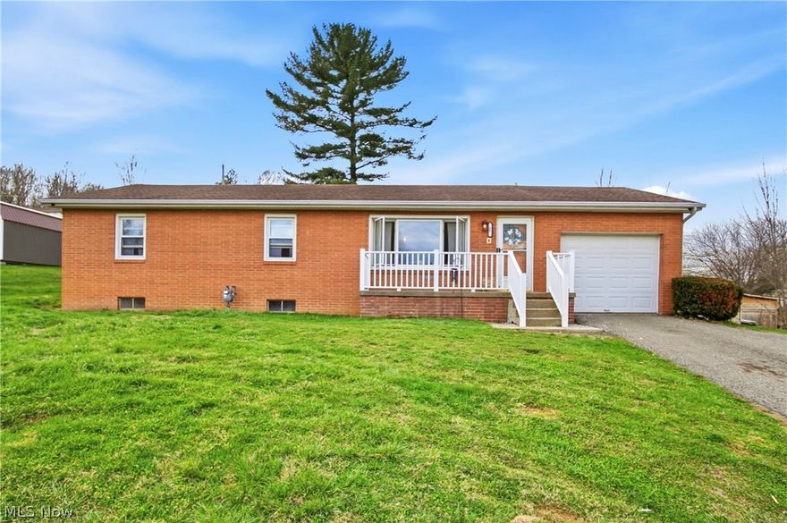 This beautiful all-brick home is located in the desirable Maysville School District! This 3-bedroom, 1-bath property offers a functional, traditional layout with a 1-car garage and features that make everyday living easy. Step inside to find hardwood floors in the living room and new LVP flooring in the kitchen and dining area, giving the home a fresh, updated feel. The kitchen has been refreshed with painted cabinets, new hardware, and a new sink & faucet, plus stainless steel appliances that will remain. Additional improvements include removal of previous wallpaper and fresh interior paint throughout, creating a clean and inviting space. Enjoy the covered patio overlooking the backyard—perfect for relaxing or entertaining—with a kid’s play set that will stay. The hot water tank was replaced in 2024 for added peace of mind. Move in and make it your yours!
