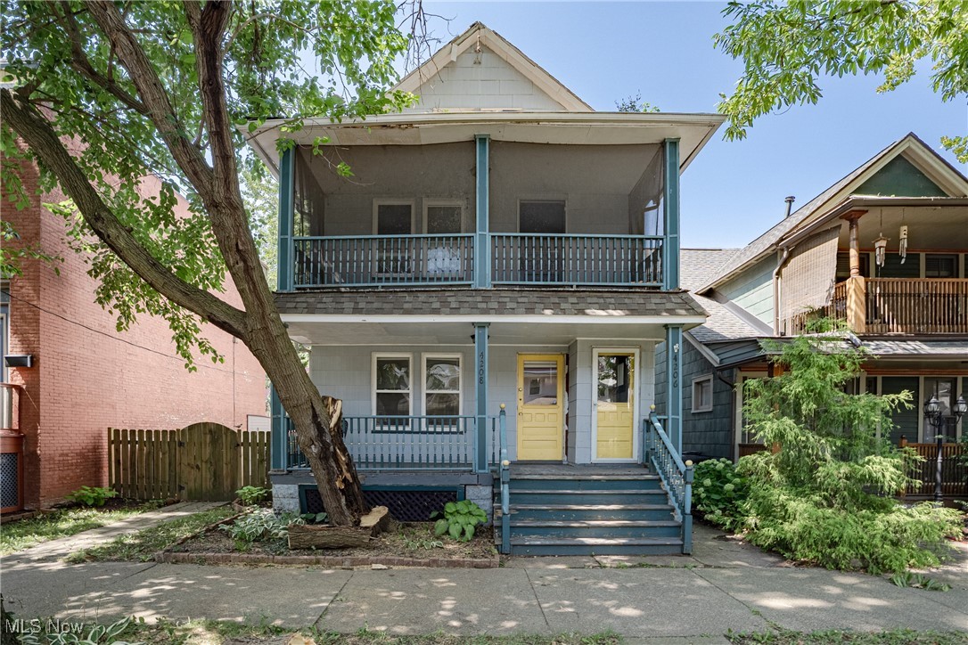 Welcome to 4208–4206 Whitman Ave – A Prime Duplex Opportunity in the Heart of Ohio City!
This well-maintained residential duplex offers over 1,800 square feet of bright, inviting living space in one of Cleveland’s most dynamic and walkable neighborhoods. Each of the two units features a nearly identical layout with rich wood flooring throughout, an open-concept living and dining area, two spacious bedrooms, and a full bath.
Both kitchens have been thoughtfully updated, with the lower unit showcasing upgraded cabinetry, a tile backsplash, and sleek granite countertops—perfect for those who love to cook or entertain. Each unit also enjoys its own covered front porch, ideal for morning coffee or relaxing in the evening, while a shared backyard offers green space for outdoor enjoyment.
The full basement includes laundry facilities and designated storage closets for each unit, providing convenience and functionality.
Located just steps from Ohio City's beloved restaurants, boutiques, breweries, and cultural hotspots, this duplex is ideal for owner-occupants, investors, or those looking to house-hack in one of Cleveland’s most sought-after neighborhoods. Don’t miss this versatile and rare opportunity!