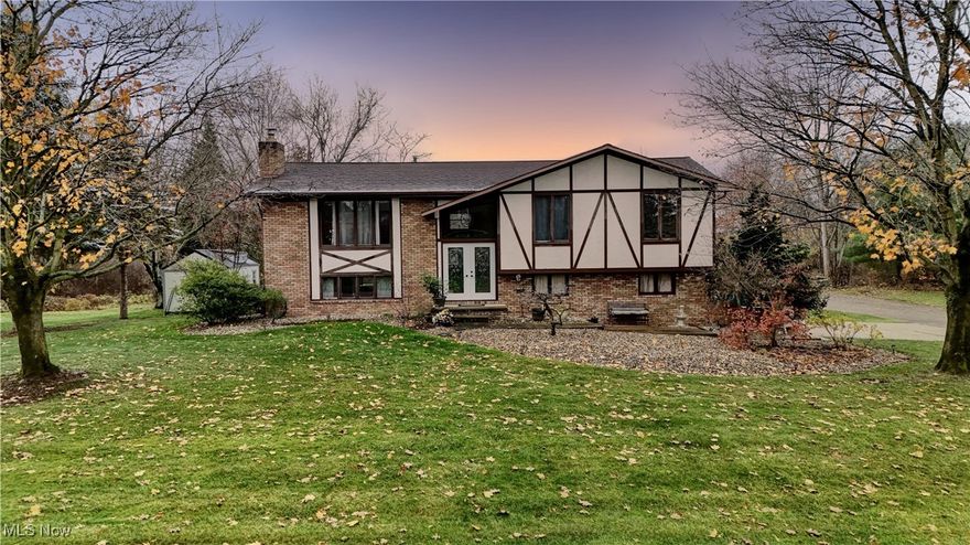 Welcome to this beautiful and spacious bi-level home, featuring three bedrooms and three bathrooms, perfect for families or those who love to entertain. The upper level greets you with a living room with a vaulted ceiling that flows into a casual dining area and kitchen. The kitchen has updated appliances and provides plenty of cabinet and counter space. Leading down the hall is a main bathroom, a master bedroom including a full size bath and two additional bedrooms. The lower level is designed for comfort providing a wood burner fireplace in the bonus family room as well as a half bath and laundry area. For convenience there is walk out access from the lower level to a closed  patio that leads to the backyard. Outside features an above ground heated pool. The home also has an attached two car garage. Call Lisa today to schedule a private showing !