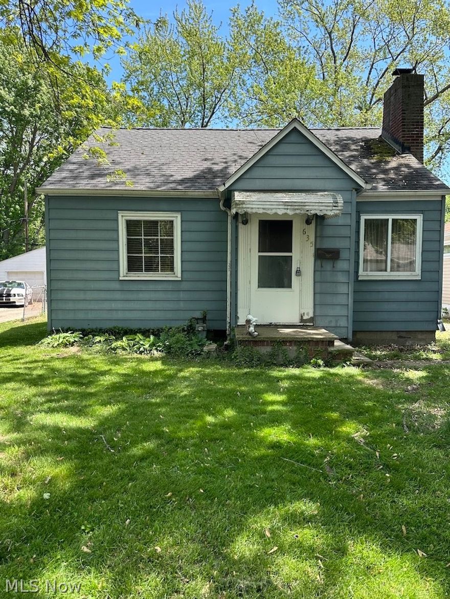 Great Opportunity to build equity! Cute Bungalow features 4 bedrooms and 1 full bath! Living room w/ hardwood floors and wood burning fireplace! White kitchen w/ laminate flooring, formica countertops and appls! Formal dining room/eating area off kitchen! 2 bedroom on main floor w/ hardwood floors and full bath! Upstairs there is 2 bedrooms w/ closets and storage! Step down utility room w/ washer/ dryer and rear door to backyard! Close to Lake, Willoughby Park and Pool, shopping and freeways! Being sold as-is.