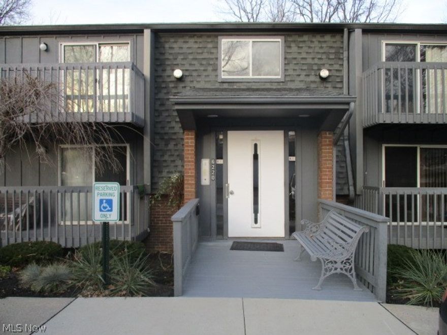 Welcome Home to 6220 Hidden Creek Drive, Unit 109 in Lorain, Ohio.   This condo has been very well kept and ready to move in.  Newer kitchen cabinets with separated dining area lead you to a family room with a beautiful fireplace.  Off the family room is a large deck that overlooks a beautiful wooded area and small creeks.  Well sized bedrooms with a lot of closet space.  Only needs your personal touches.  HUD Case #412-656837. HUD Homes are sold as-is.  Please visit HUDHomeStore for additional information or to view more available properties.  This property is managed by Matt Martin Real Estate Management.